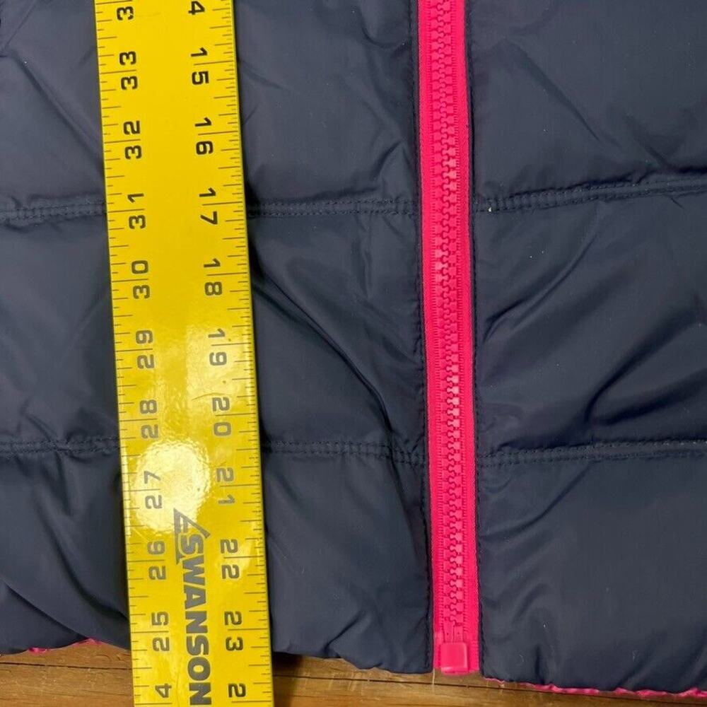Superdry Japan Puffer Vest Womens M Blue Yellow Zip Up New Active Gorpcore - Picture 4 of 11